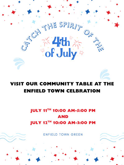 Catch the Spirit of the 4th of July Celebration Flyer